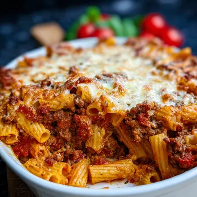 Rigatoni al forno: Klassischer italienischer Nudelauflauf