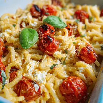 Schnelle Gebackene Feta Pasta: Cremig & Einfach