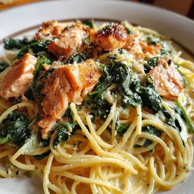 Schnelle Spinat-Lachs-Pasta: In 15 Minuten fertig!