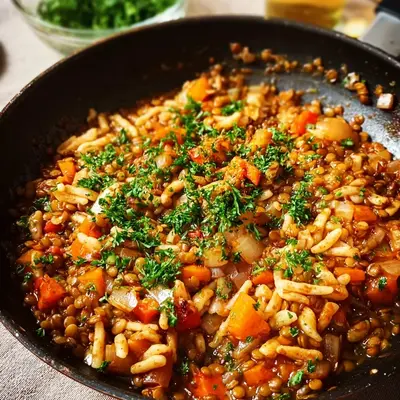 Schnelle Spätzle-Linsen-Pfanne: Dein Feierabend-Gericht