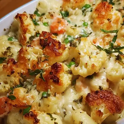 Schneller Blumenkohl-Gnocchi-Auflauf vegetarisch