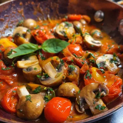 Toskanische Champignonpfanne: Schnell, einfach & lecker