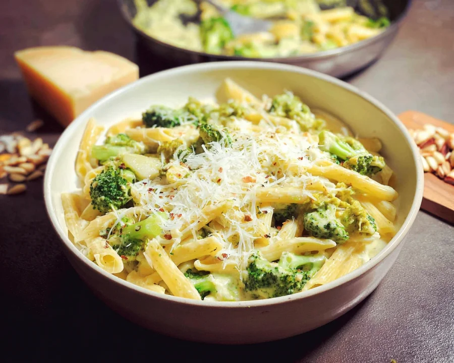 Cremige Brokkoli-Pasta: Schnell & Lecker in 20 Min.