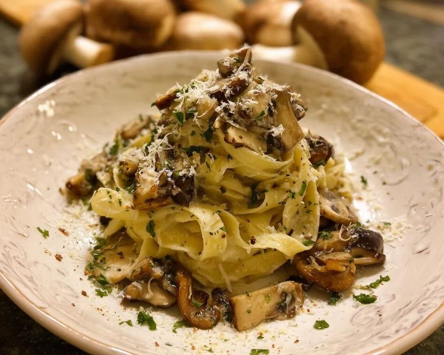 Cremige Tagliatelle mit Pilzsugo: Einfach & lecker