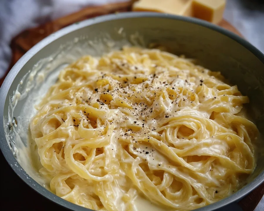 Fettuccine Alfredo: Original italienisches Rezept