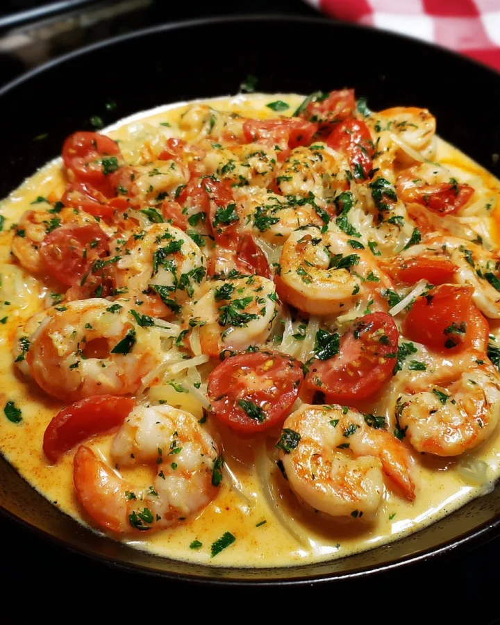 Garnelen-Tomaten-Sahne-Soße: Schnell & Lecker Italienisch
