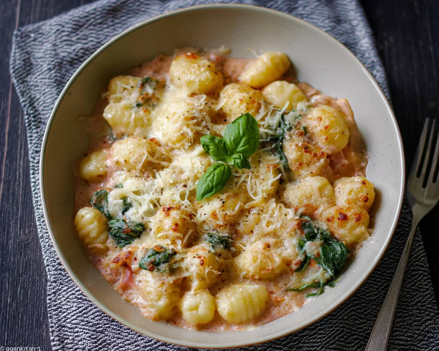 Gnocchi Airfryer Auflauf: Cremig, Käsig & Schnell in 15 Min.