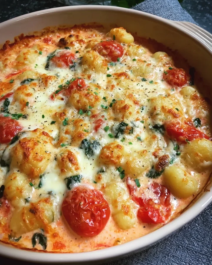 Gnocchi Auflauf Tomate Sahne: Gesund & Lecker Rezept