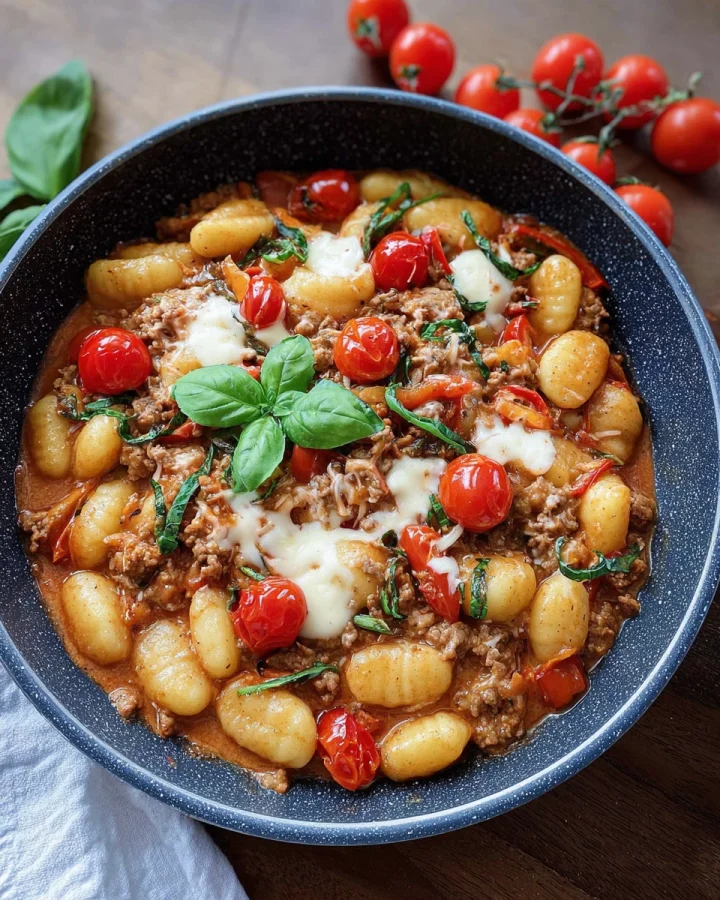 Gnocchi Hackfleisch Pfanne: Schnell & Cremig