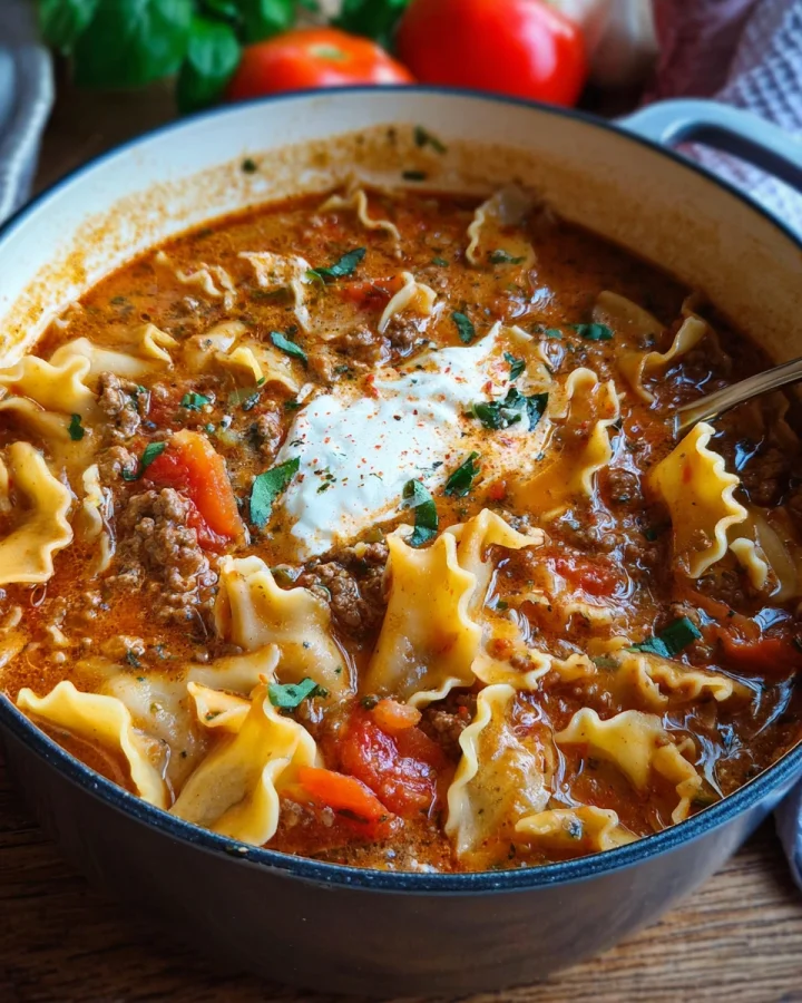 Lasagnesuppe One Pot: Schnell & einfach für die Familie