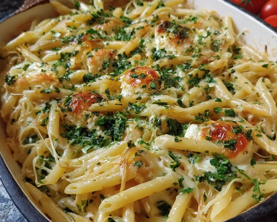 Ofen Pasta mit Camembert: Schnell & Käsig Lecker