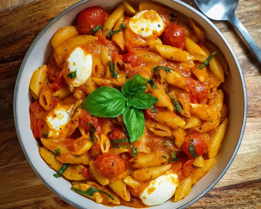 One Pot Pasta Tomate Mozzarella: Schnell & Lecker