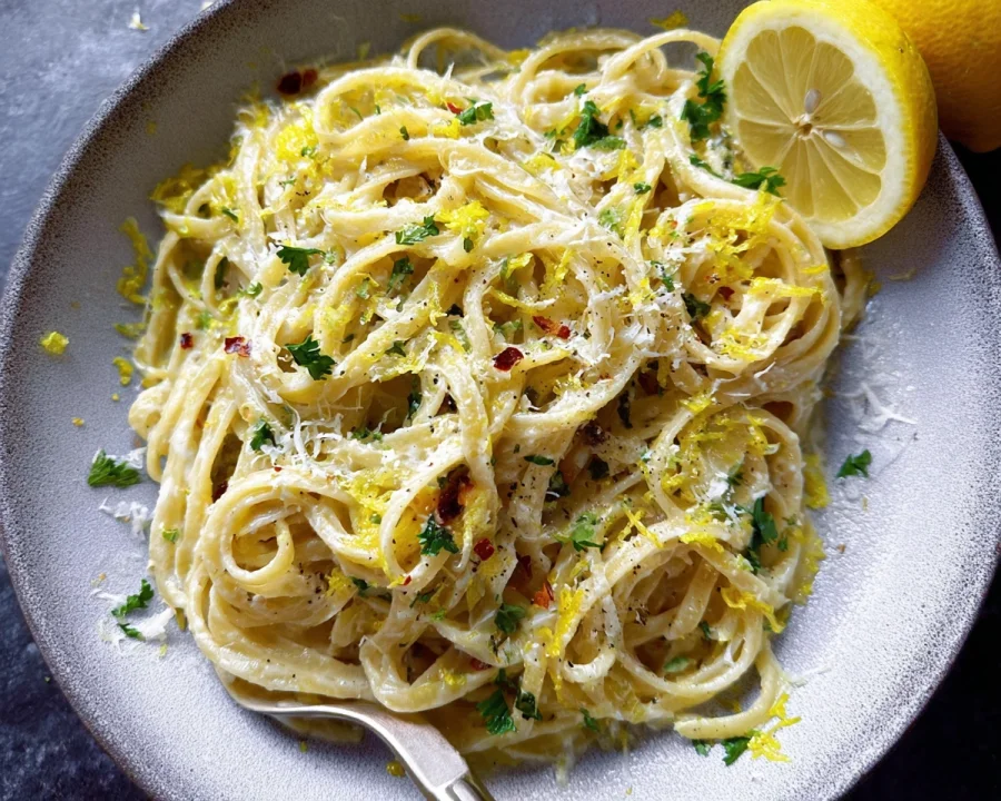 Pasta al Limone: Frisch & Leicht