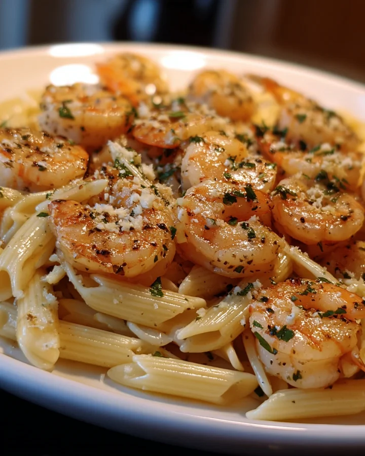 Pasta mit Garnelen & Knoblauch: Einfaches Rezept
