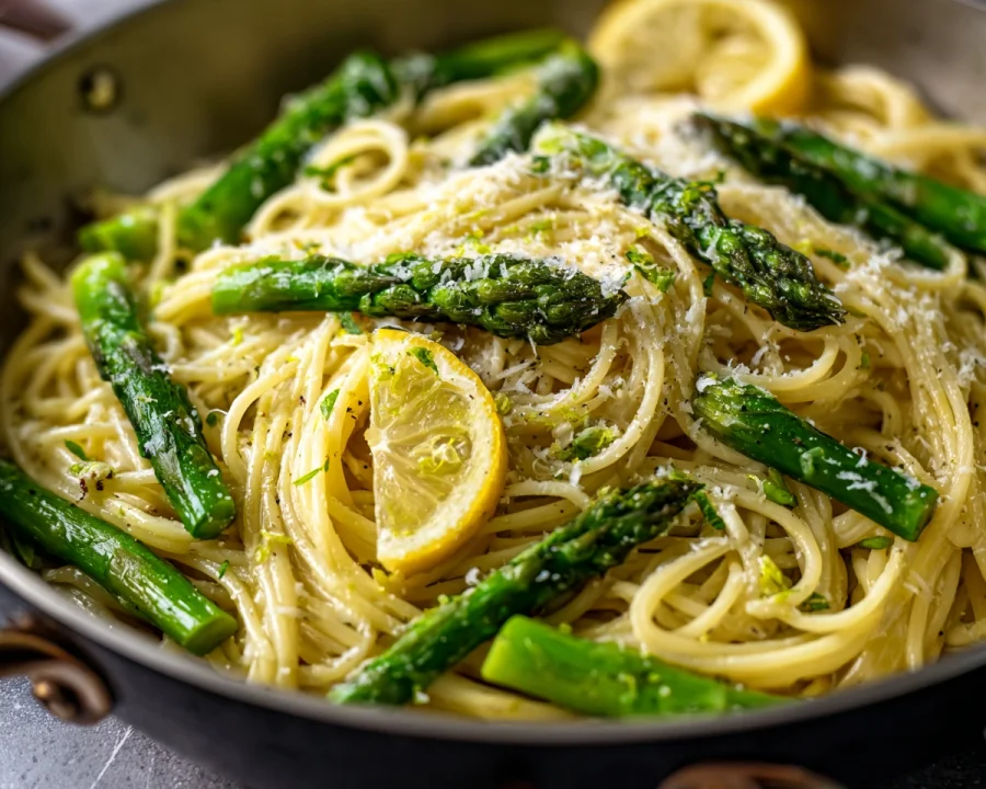 Pasta mit grünem Spargel: Blitzrezept für Genießer