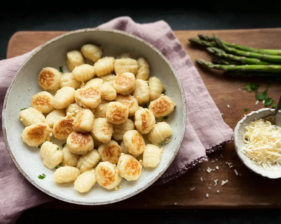 Protein-Gnocchi mit Hüttenkäse: Low Carb & Eiweißreich