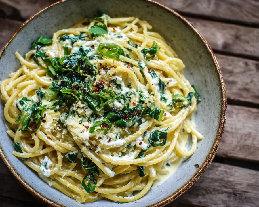 Schnelle Cremige Bärlauch Pasta: Einfach & Köstlich