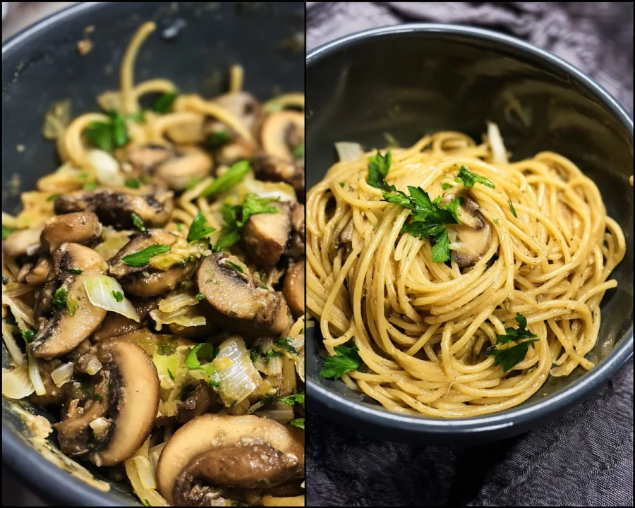 Schnelle cremige Pilzpasta: Einfach & Lecker