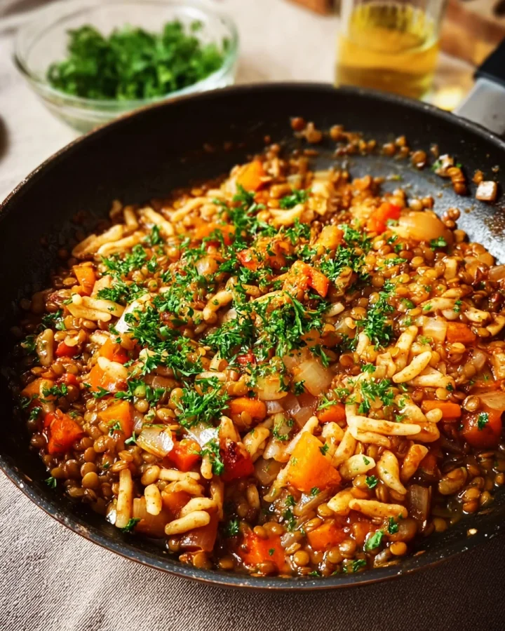 Schnelle Spätzle-Linsen-Pfanne: Dein Feierabend-Gericht