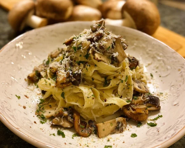 Cremige Tagliatelle mit Pilzsugo: Einfach & lecker