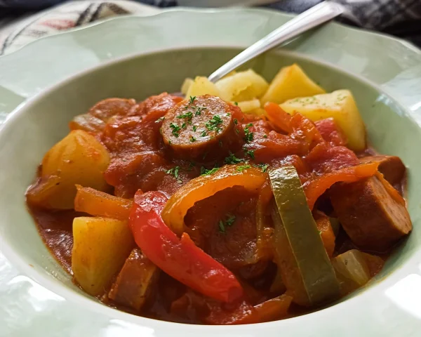 DDR Wurstgulasch Einfaches Rezept für Zuhause