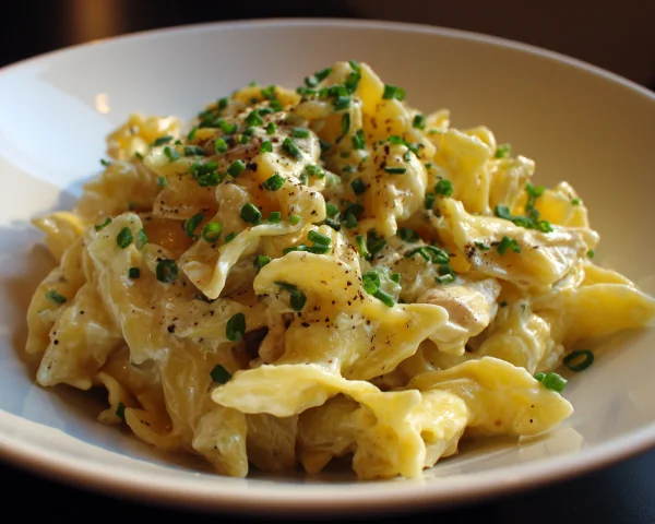 Nudeln mit Frischkäse: Schnell, cremig & lecker