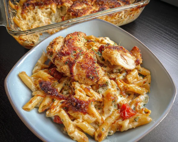 Parmesan Hähnchen Auflauf: Einfaches Familienrezept