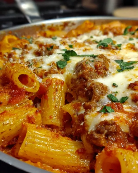 Rigatoni al Forno: Authentisches italienisches Rezept