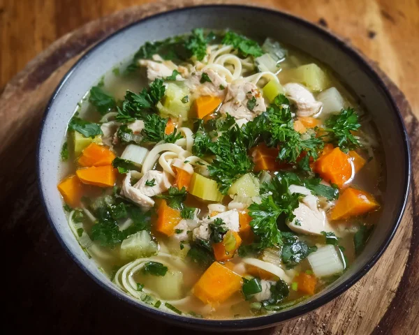 Schnelle Hühnersuppe: Einfaches Rezept für jeden Tag