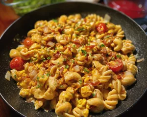 Cremige Feierabendpasta